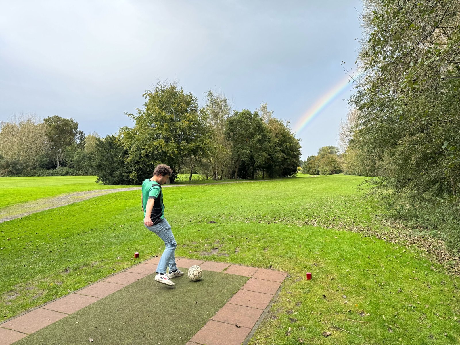 Footgolf spelen